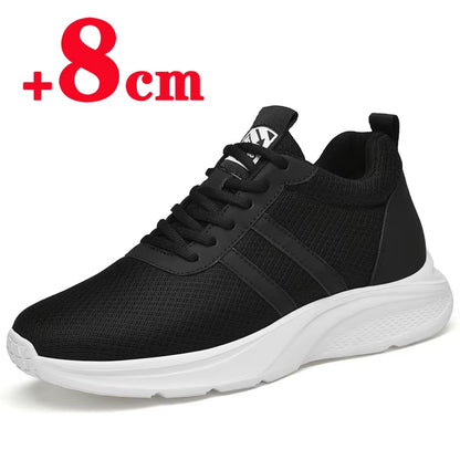 2023 Men Sneakers Elevator Shoes Height Increase Shoes for Men Height Increasing Shoes Man Increase Shoes 6-8Cm