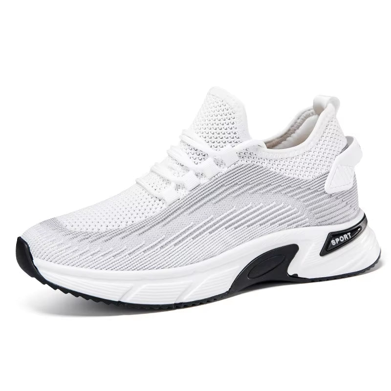 Summer Men Sneakers 8CM Elevator Shoes Hidden Height Increasing Shoes for Men 6CM Casual Sport Heightening Shoes Tenis Masculino